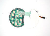 Φωτισμένο αριθμητικό πληκτρολόγιο διακοπτών μεμβρανών εγχώριων συσκευών με τον πίσω φωτισμό EL