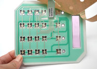 Εύκαμπτο πληκτρολόγιο διακοπτών κουμπιών ώθησης μεμβρανών με την ουρά καλωδίων συνδετήρων 2.44m