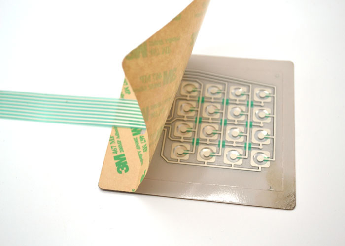 Υγρασία - διακόπτης μεμβρανών θόλων μετάλλων απόδειξης με τη μόνιμη ακρυλική κόλλα
