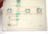Ο υλικός διακόπτης μεμβρανών θόλων μετάλλων PC της PET με τις οδηγήσεις στεγανοποιεί 90x100mm