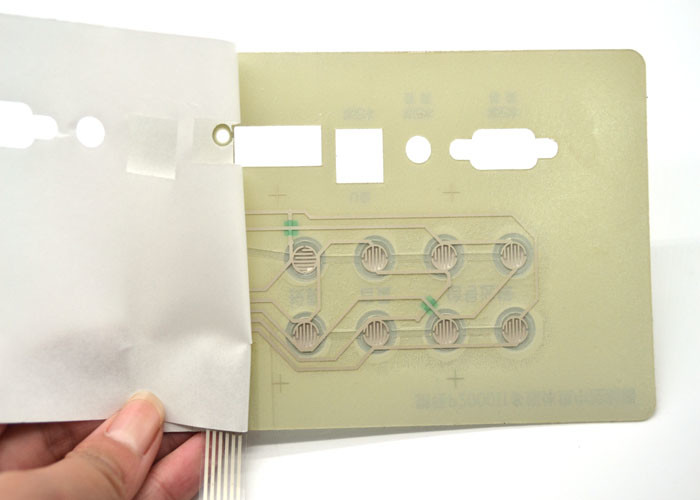 Αριθμητικό πληκτρολόγιο διακοπτών μεμβρανών απόδειξης σκόνης, αφής διακόπτης κουμπιών συνήθειας